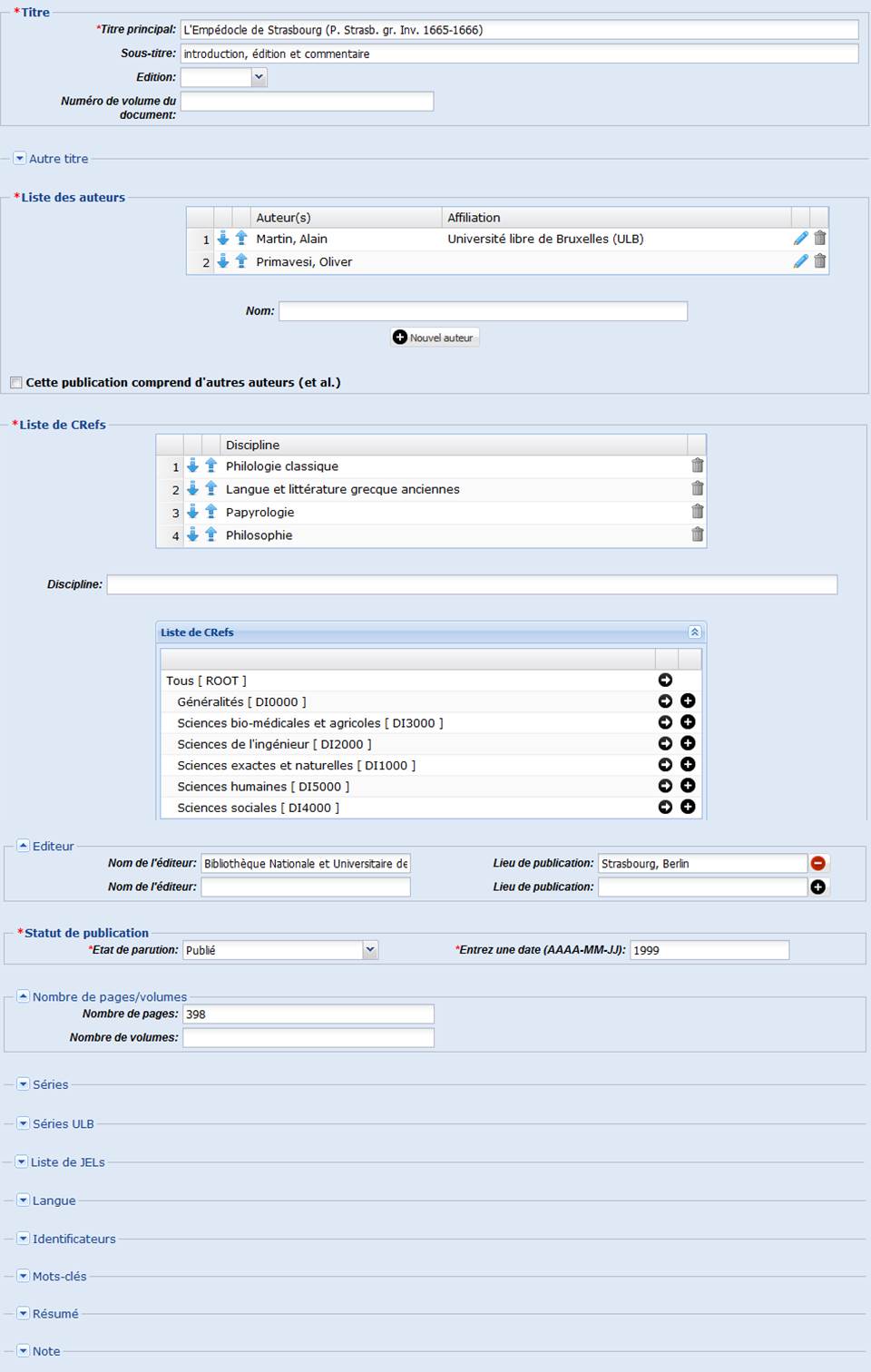  Ouvrage en collaboration 