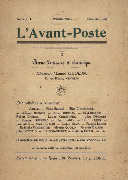 Revue littéraire et artistique