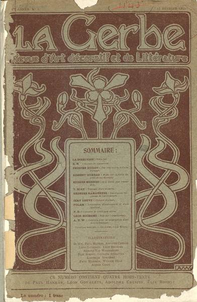 Revue mensuelle d'art décoratif et de littérature