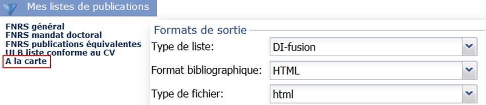 Liste HTML